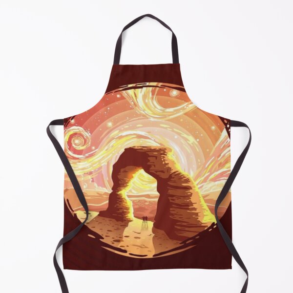 Item preview, Drawing of Vibrant Desert Arch View designed and sold by NivyasArtistry.