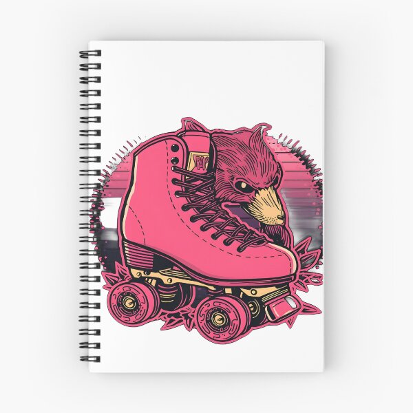 Item preview, Roller Skate Art T-Shirt | Retro Pink Roller Skating Graphic Tee | Skater Girl Street Style Shirt designed and sold by ScooterGadgets.