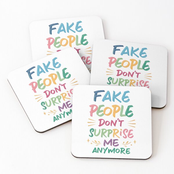 Item preview, Fake people don't surprise me anymore designed and sold by nimmitrends.