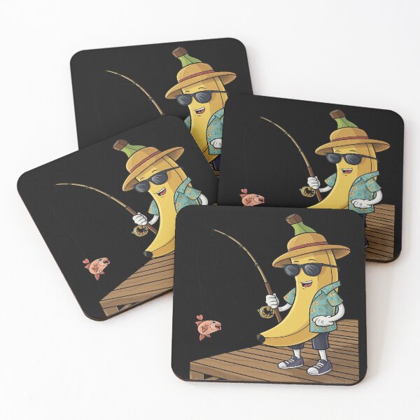 Item preview, Lucky Fishing Banana Humor  designed and sold by MarryIsMonth.