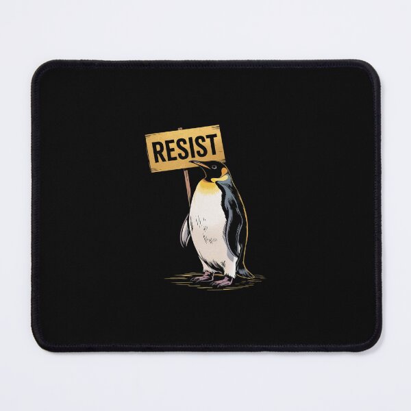 Item preview, Resist Penguin Activism designed and sold by SyntaxClaw.