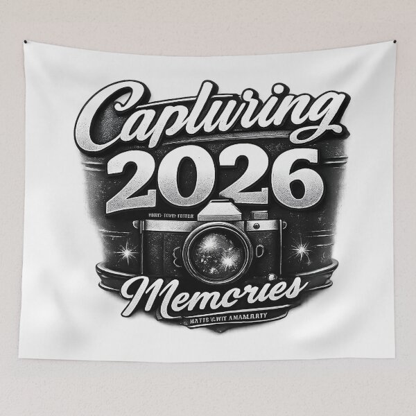 Item preview, Capturing 2026 Memories | Vintage Camera Photography New Year Gift designed and sold by FUIRY .