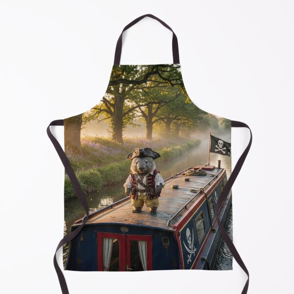 Item preview, Wombat Narrowboat Pirate designed and sold by Tridentulus.