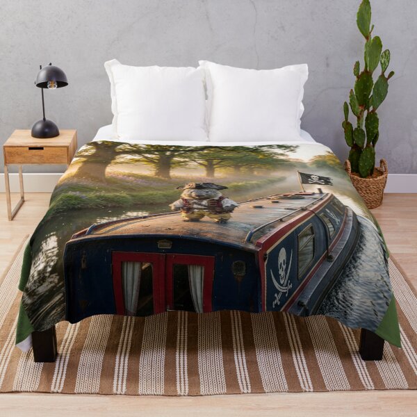 Item preview, Wombat Narrowboat Pirate designed and sold by Tridentulus.