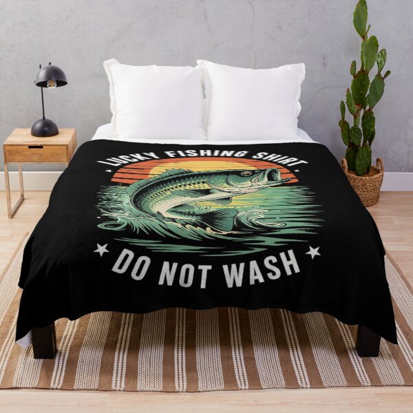 Item preview, Lucky Fishing Do Not Wash Fishing Lover Gag designed and sold by MarryIsMonth.