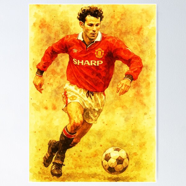 Item preview, Ryan Giggs Classic Football Legend designed and sold by Sarcastic designs.