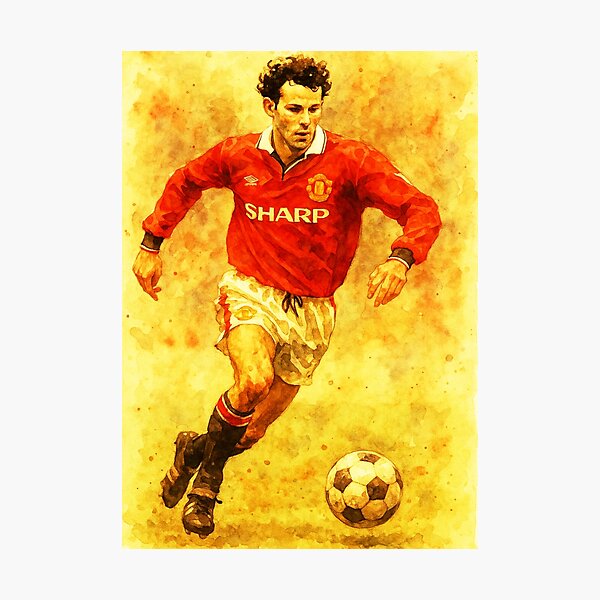 Item preview, Ryan Giggs Classic Football Legend designed and sold by Sarcastic designs.