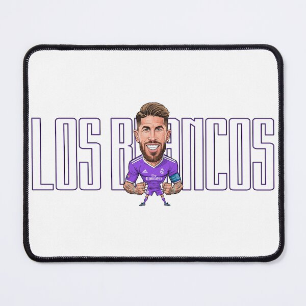 Item preview, Funny caricature of Sergio Ramos Los blancos designed and sold by vectorlove.