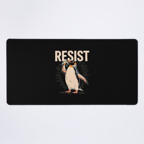 Item preview, Resist Penguin Activism designed and sold by AquaKiev.