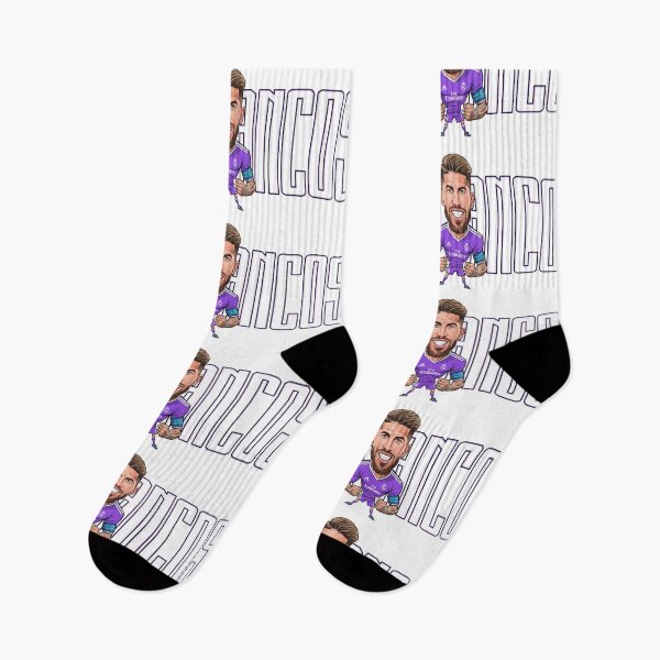 Item preview, Funny caricature of Sergio Ramos Los blancos designed and sold by vectorlove.
