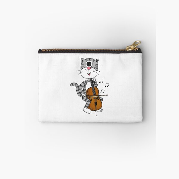 Item preview, Cat Playing Cello, Cellist String Musician Music Teacher designed and sold by doodlerob.