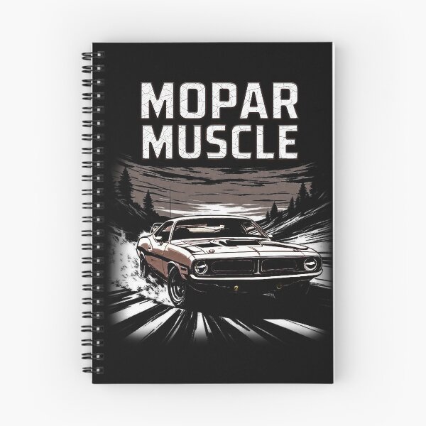 Item preview, Mopar Muscle, for black fabrics designed and sold by SteadyRolling.