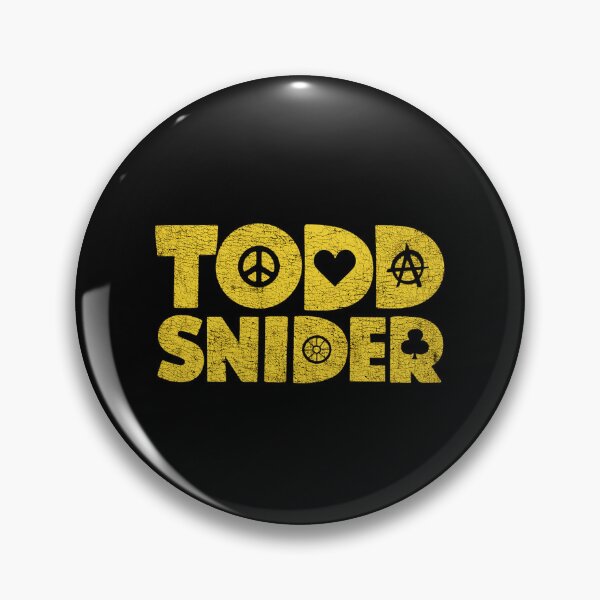 Item preview, Todd Snider Typography Peace Heart Symbol designed and sold by Jamesbaldwin10.