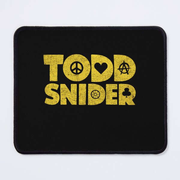 Item preview, Todd Snider Typography Peace Heart Symbol designed and sold by Jamesbaldwin10.