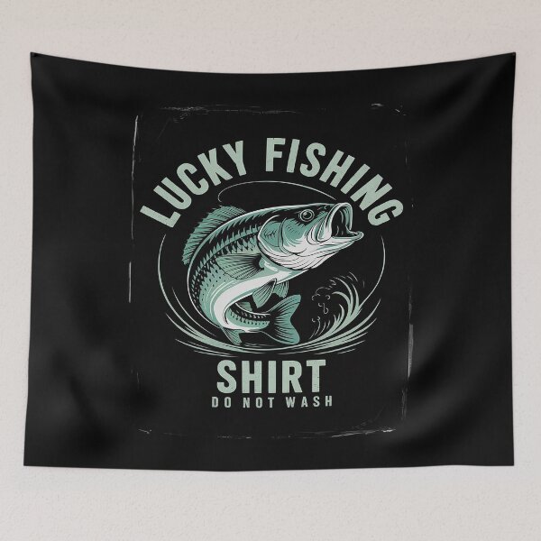 Item preview, Lucky Fishing Do not Wash Tee Bass Fishing Angler Humor1  designed and sold by MarryIsMonth.