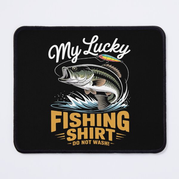 Item preview, Lucky Fishing Tee Do not Wash Bass Fishing Angler Humor2  designed and sold by FadeOfThrone.