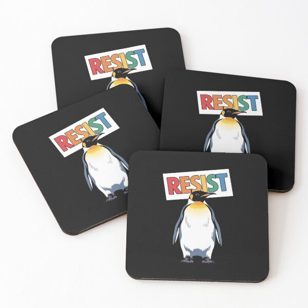 Item preview, Resist Penguin Activism  designed and sold by AquaKiev.