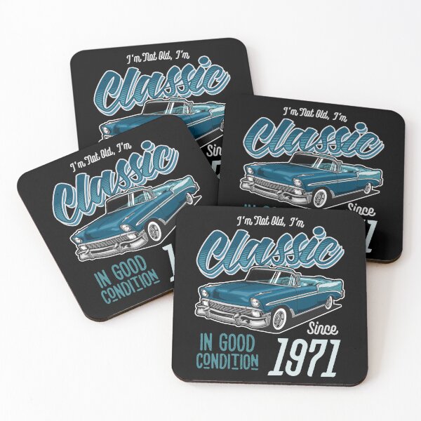 Item preview, I'm Not Old I'm Classic Car Vintage Born In 1971 designed and sold by JRRTs.