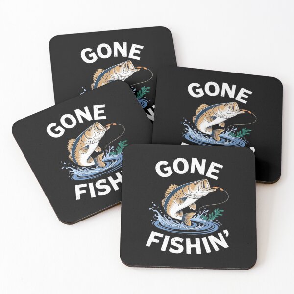 Item preview, Men Bass Fishing Fisherman Dad Gone Fishing  designed and sold by MarryIsMonth.