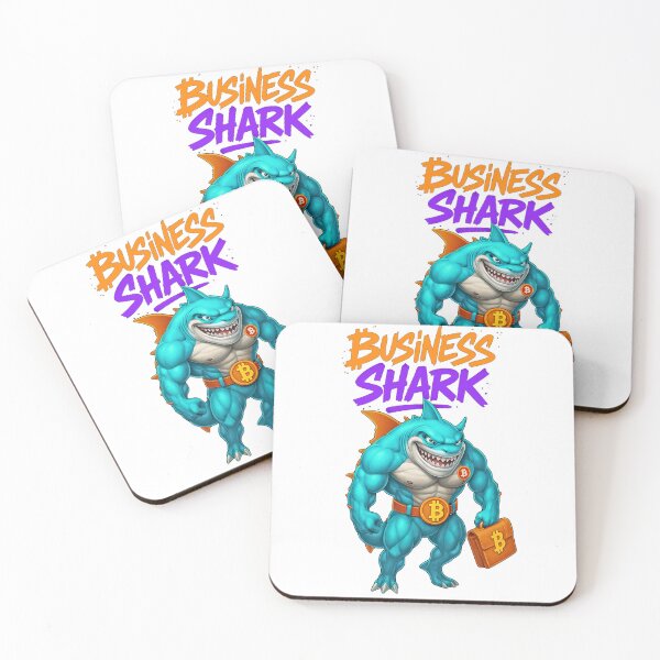 Item preview, Crypto Business Shark – Bold Bitcoin Boss Design designed and sold by BitCrop.