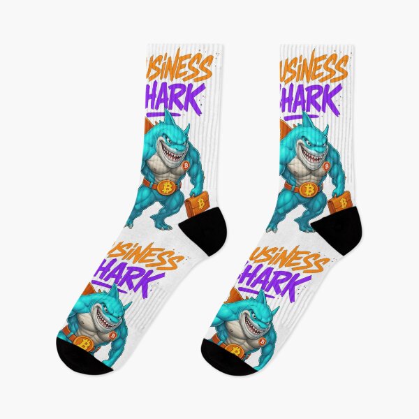 Item preview, Crypto Business Shark – Bold Bitcoin Boss Design designed and sold by BitCrop.