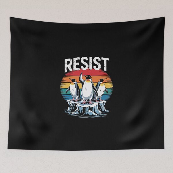 Item preview, Resist Penguin Activism  designed and sold by SyntaxClaw.