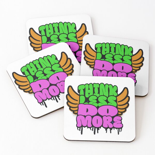 Item preview, Think Less Do More – Bold Motivational Graphic T-Shirt designed and sold by Avneet301.