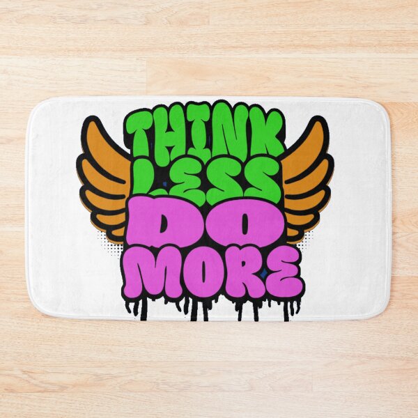 Item preview, Think Less Do More – Bold Motivational Graphic T-Shirt designed and sold by Avneet301.