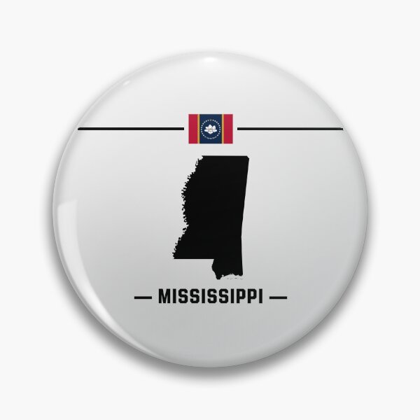 Item preview, Mississippi State Pride - New Magnolia Flag Silhouette designed and sold by mashmosh.