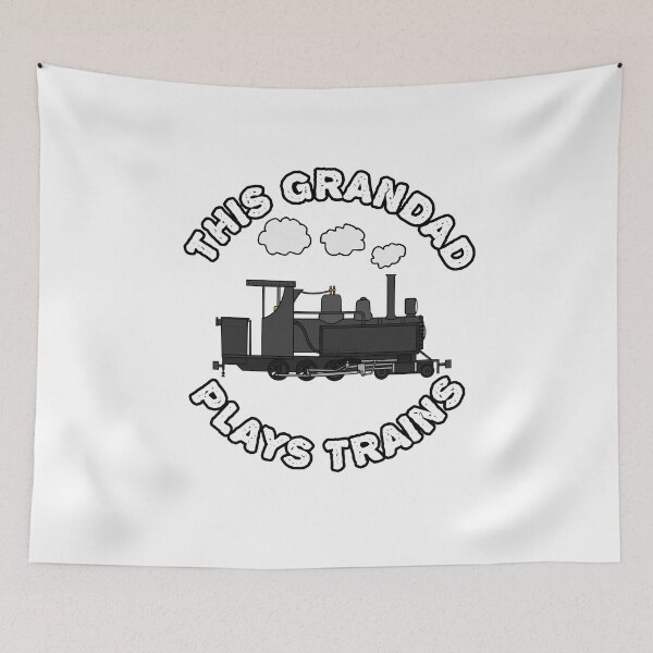 Item preview, Steam Train, This Grandad Plays Trains designed and sold by doodlerob.