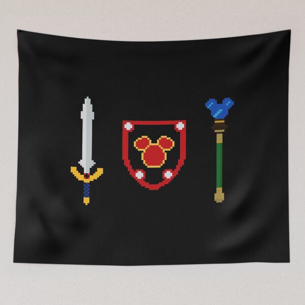 Item preview, Kingdom Hearts Dream Weapons Pixel Art  designed and sold by oellbaeim.