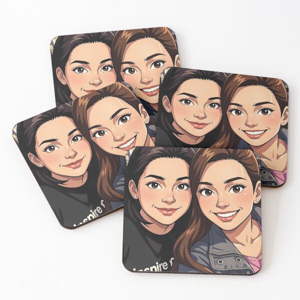 Item preview, Mother-Daughter Day Vibes: Pure Joy & Laughter – AI Art designed and sold by Purrrfic.