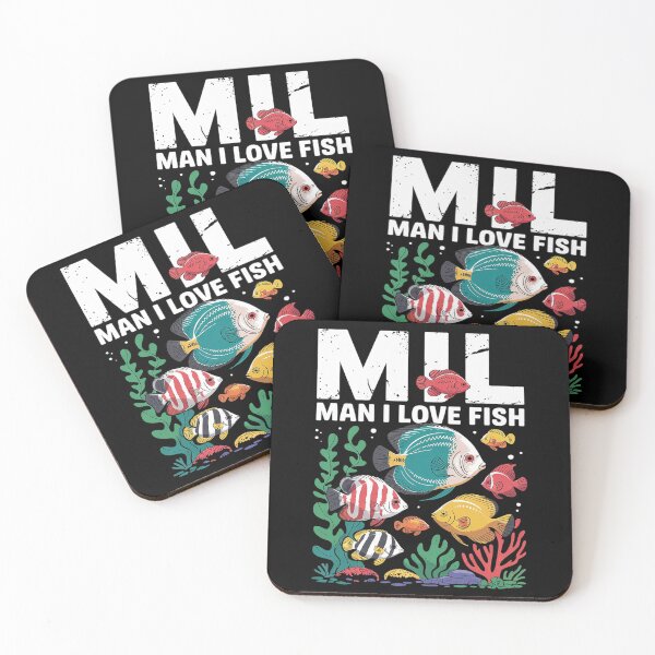 Item preview, MILF Man I Love Fish Fisherman Humor Nature  designed and sold by MarryIsMonth.