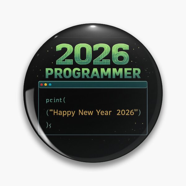 Item preview, 2026 Programmer | print("Happy New Year 2026") Coding New Year Gift designed and sold by FUIRY .
