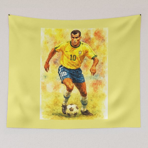 Item preview, Rivaldo Classic Football Legend designed and sold by Sarcastic designs.