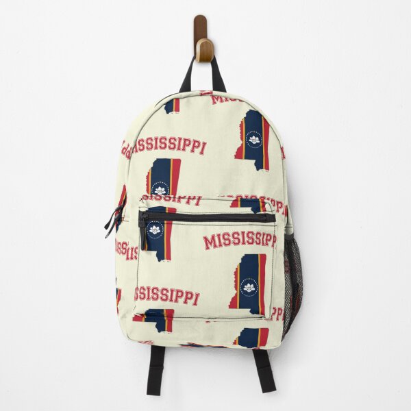 Item preview, Mississippi State Flag Map - The New Magnolia Pride designed and sold by mashmosh.