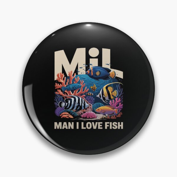 Item preview, MILF Man I Love Fish Fishing Fisherman Humor  designed and sold by FadeOfThrone.