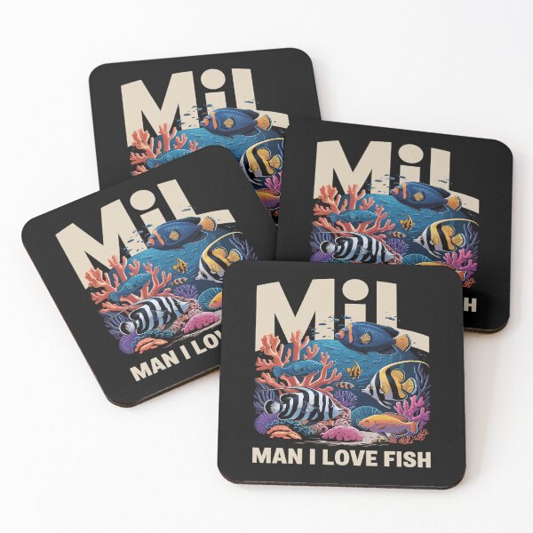 Item preview, MILF Man I Love Fish Fishing Fisherman Humor  designed and sold by FadeOfThrone.