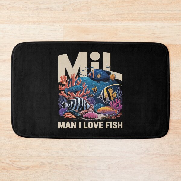Item preview, MILF Man I Love Fish Fishing Fisherman Humor  designed and sold by FadeOfThrone.