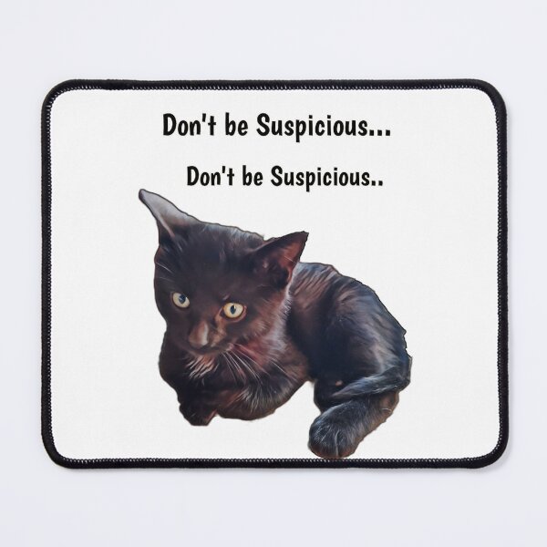 Item preview, Suspicious Cat designed and sold by J+J Photography.