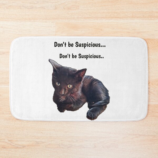 Item preview, Suspicious Cat designed and sold by J+J Photography.