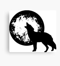 Howling Wolf Moon Canvas Print