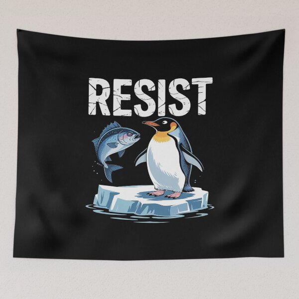 Item preview, Resist Penguin Activism  designed and sold by AquaKiev.