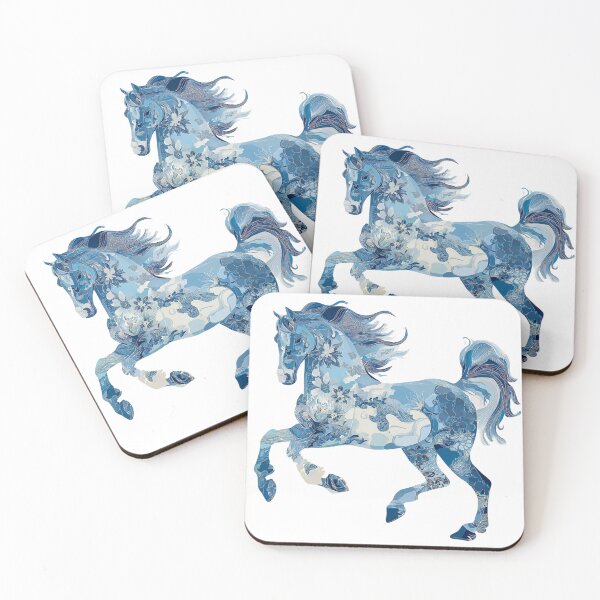 Item preview, Blue horse designed and sold by MendaciousMina.