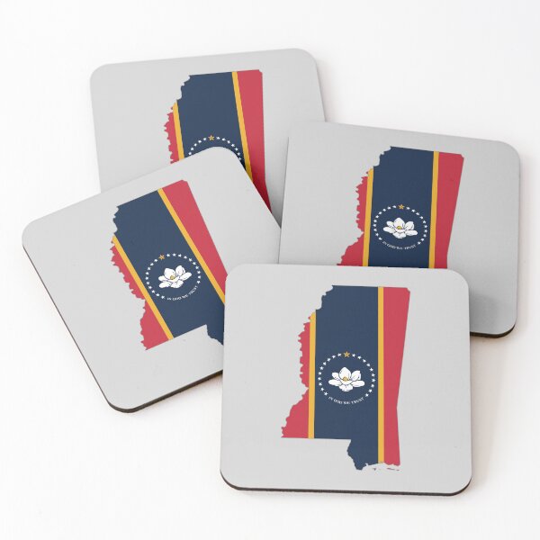 Item preview, The New Mississippi State Flag Map Silhouette designed and sold by mashmosh.