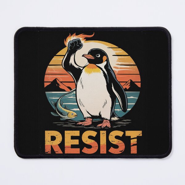 Item preview, Resist Penguin Activism designed and sold by AquaKiev.