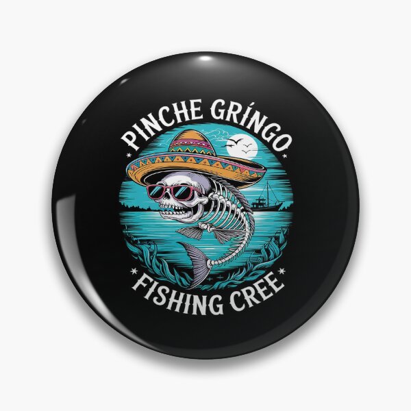 Item preview, Pinche Gringo Fishing Crew Skeleton Fish1  designed and sold by FadeOfThrone.
