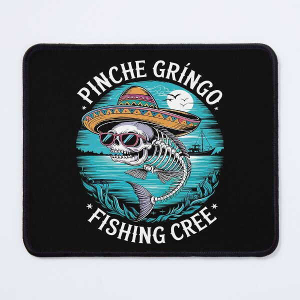 Item preview, Pinche Gringo Fishing Crew Skeleton Fish1 designed and sold by FadeOfThrone.