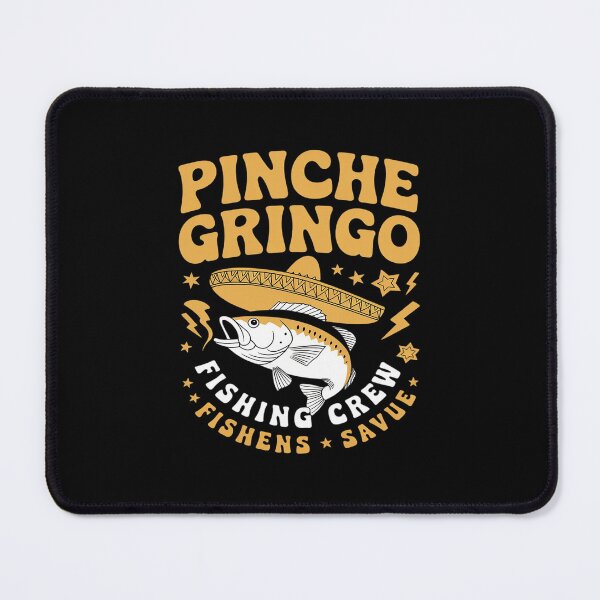 Item preview, Pinche Gringo Fishing Crew Skeleton Fish2 designed and sold by MarryIsMonth.