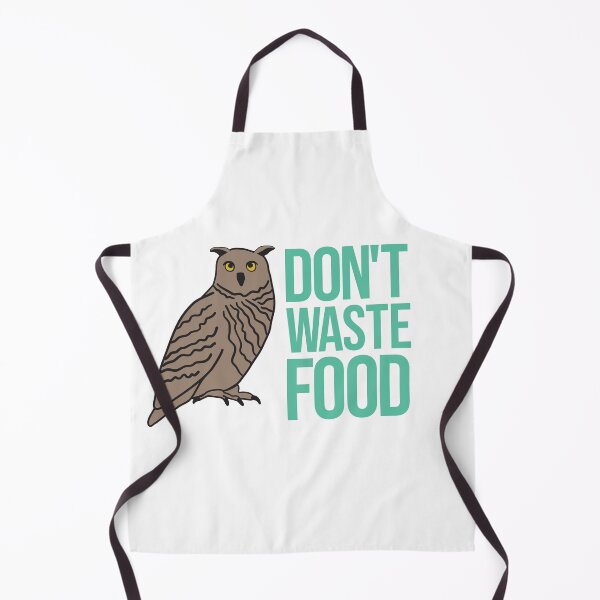 Item preview, Dont Waste Food owl design designed and sold by Innet.